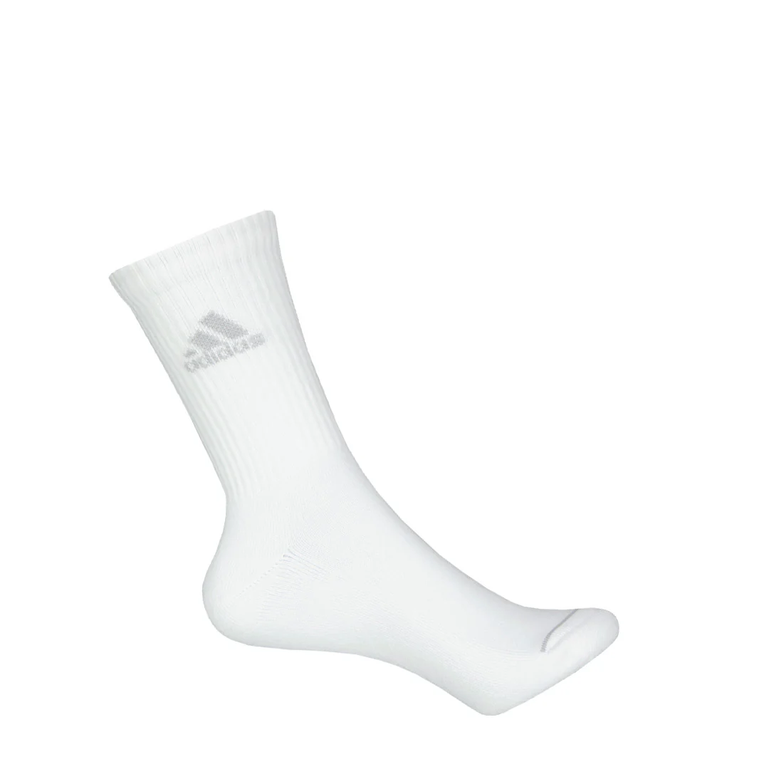 adidas - Women's 3 Pack Cushioned 3-Stripes Crew Socks (GC3270) - Image 2