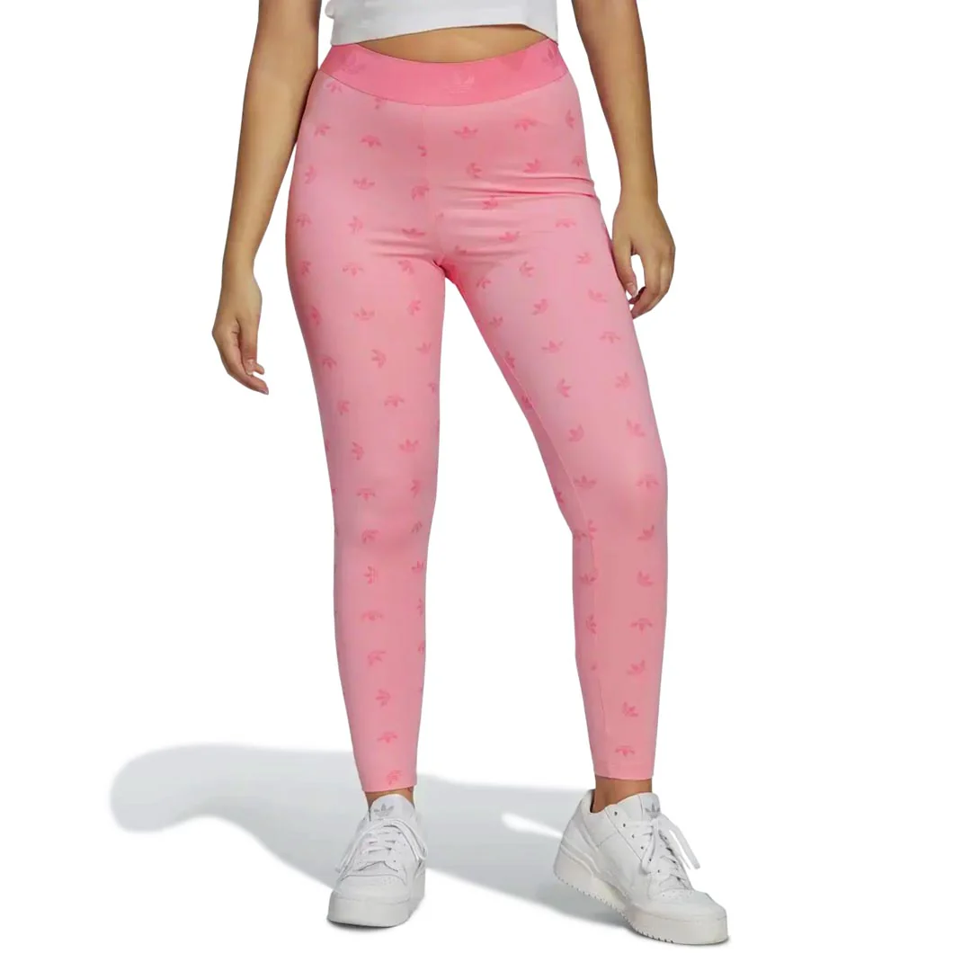 adidas - Women's 7/8 High Waist All Over Print Leggings (HL9151) - Image 2