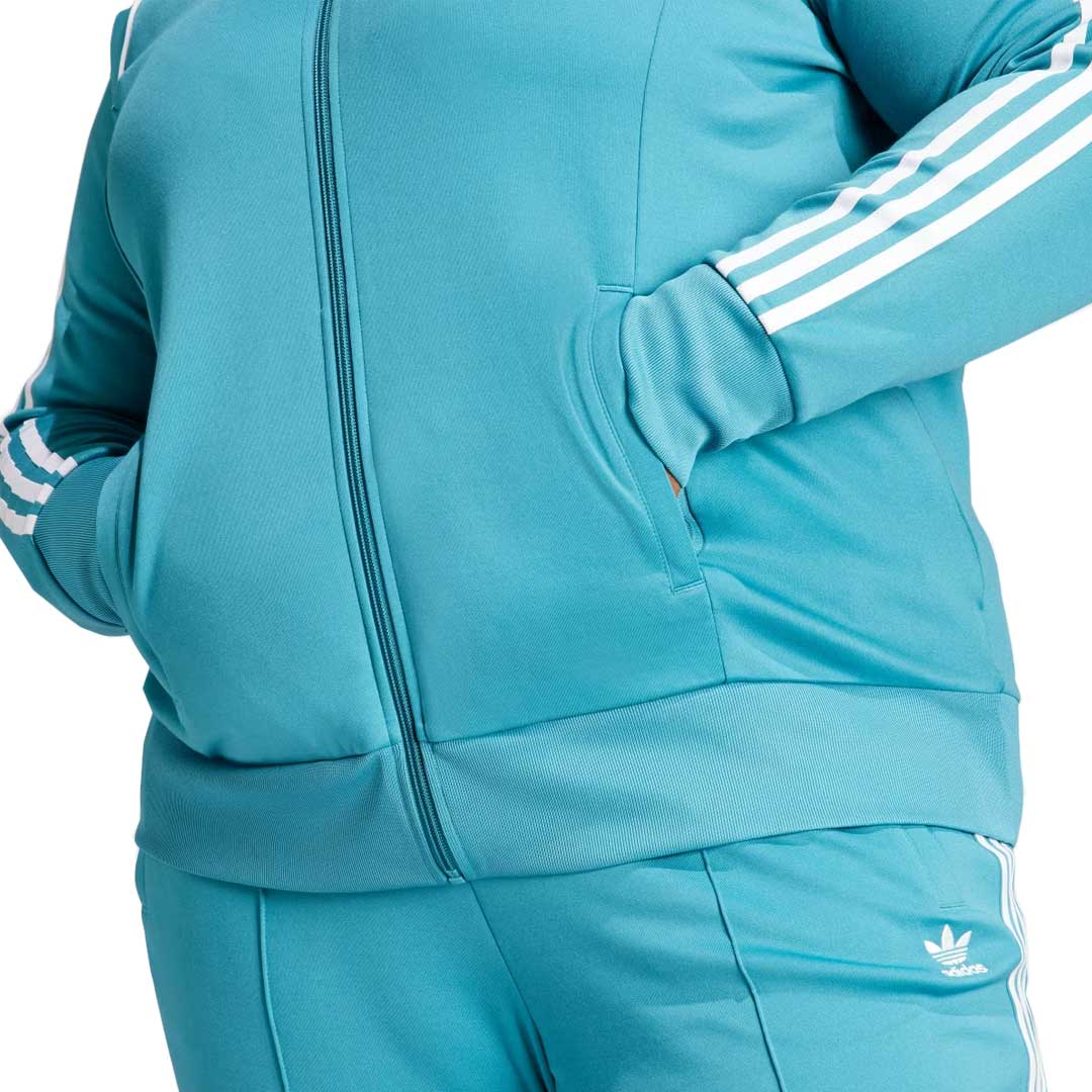 adidas - Women's Adicolor Classics SST Track Jacket (Plus Size) (IL6658) - Image 3