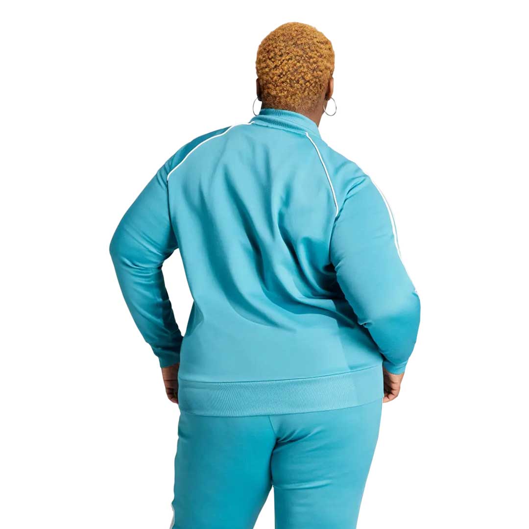 adidas - Women's Adicolor Classics SST Track Jacket (Plus Size) (IL6658) - Image 4