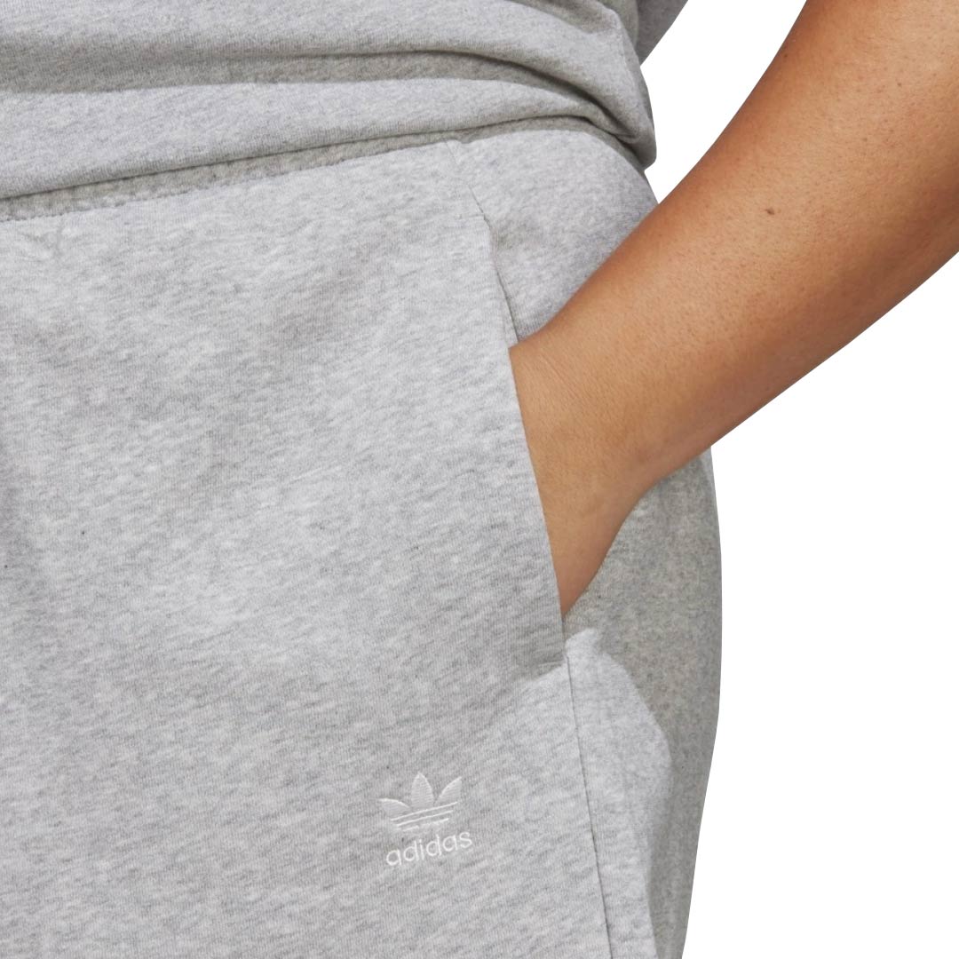 adidas - Women's Adicolor Essentials French Terry Shorts (Plus Size) (IA6473) - Image 4