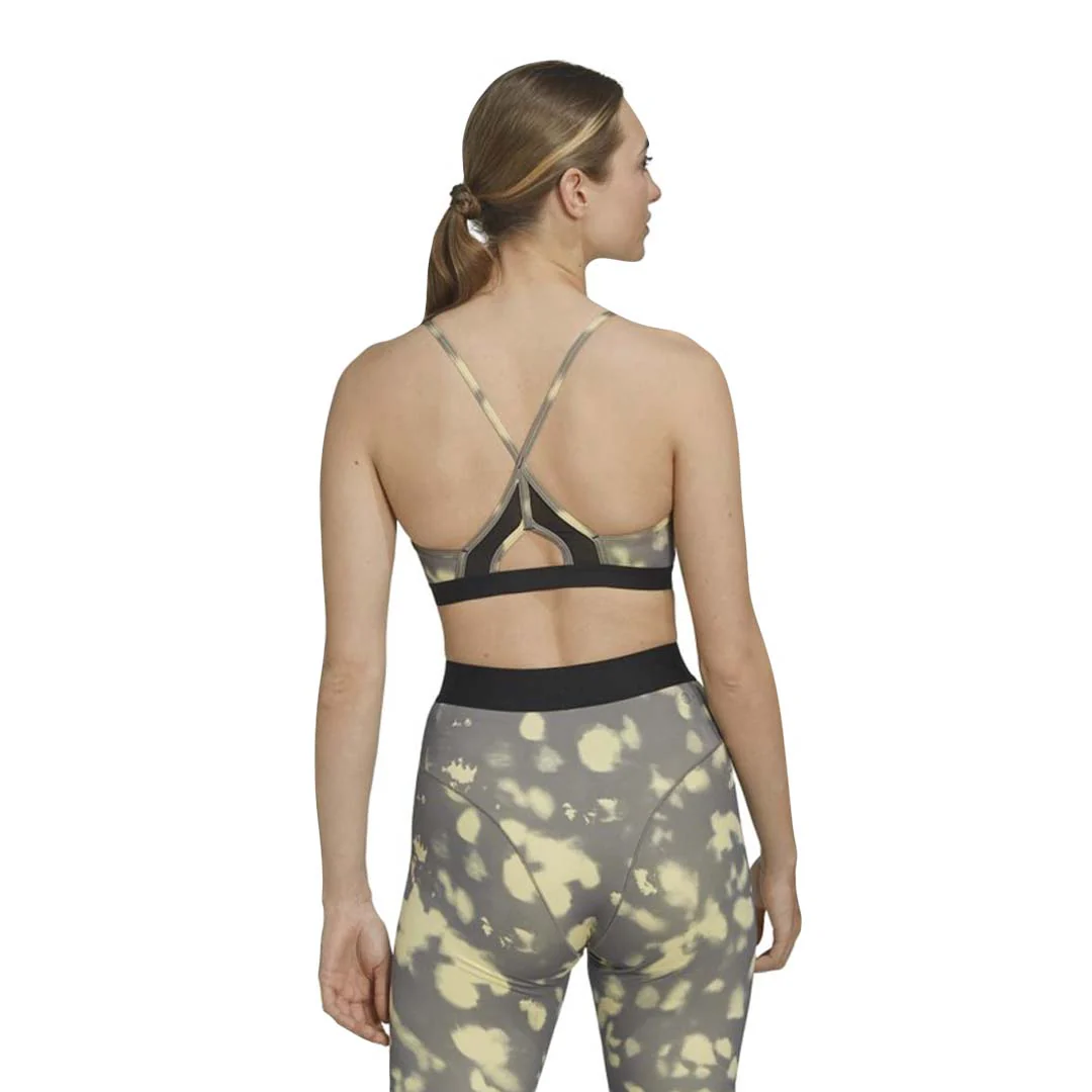 adidas - Women's Aeroreact Hyperglam Printed Bra (HJ9693) - Image 3