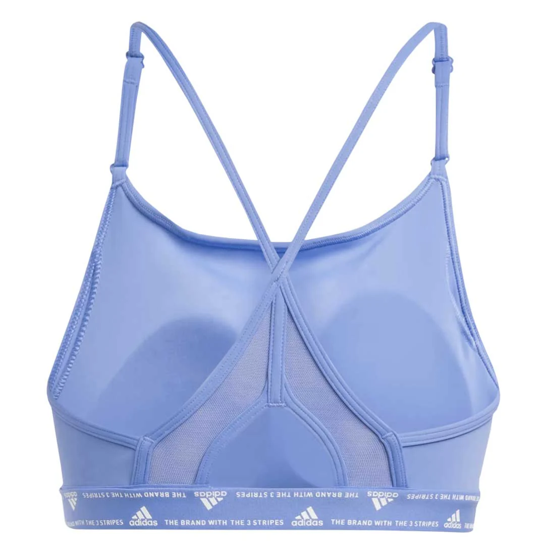 adidas - Women's Aeroreact Training 3-Stripes Bra (HS2966) - Image 2