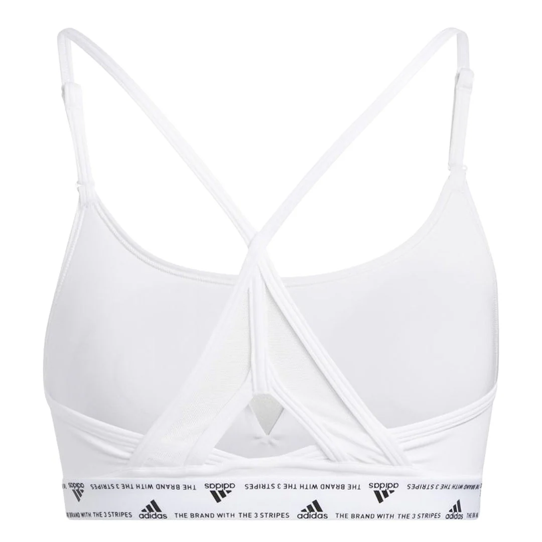 adidas - Women's Aeroreact Training Light-Support Bra (HC5421) - Image 4