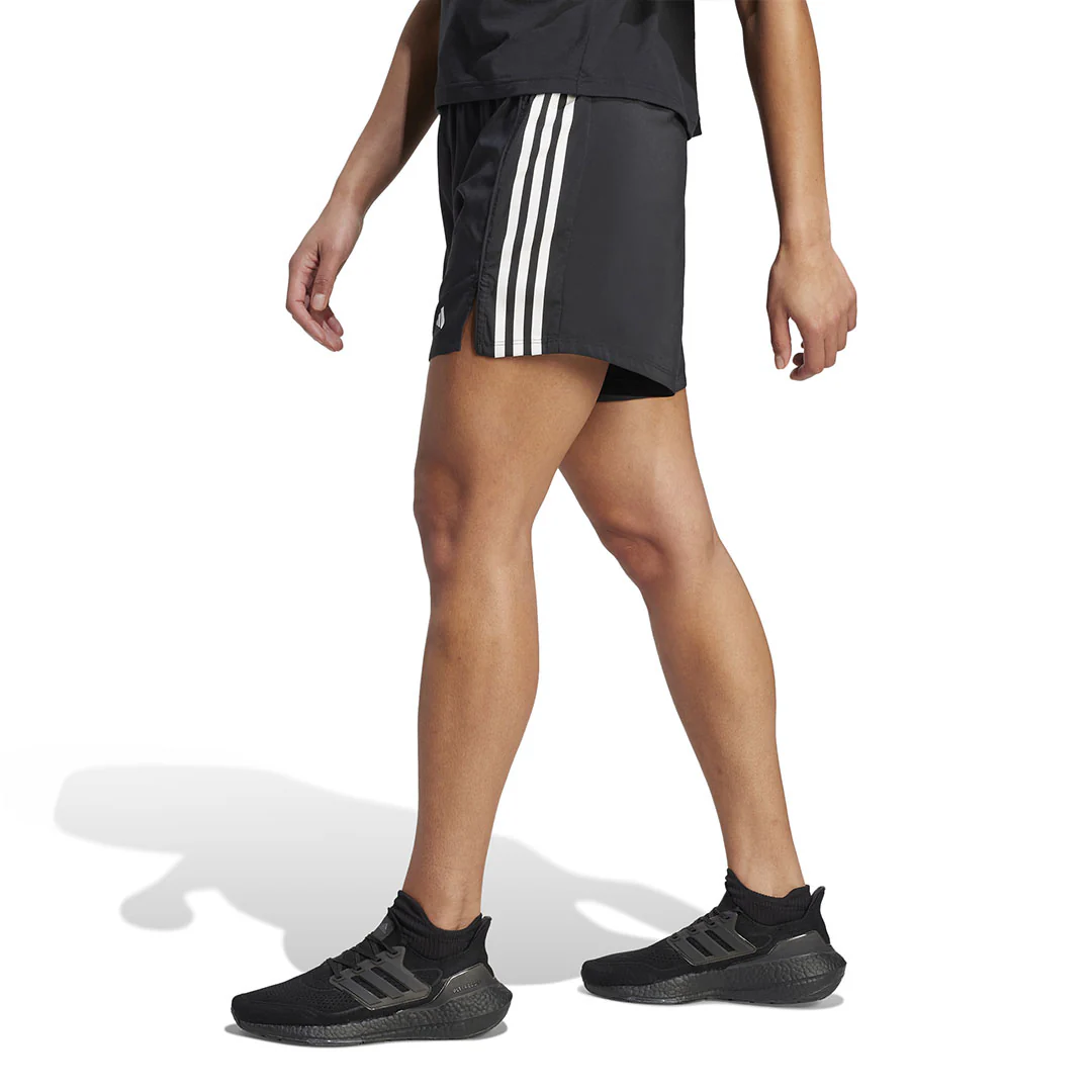 adidas - Women's AEROREADY Hyperglam 5" Woven Shorts (IB0697) - Image 3