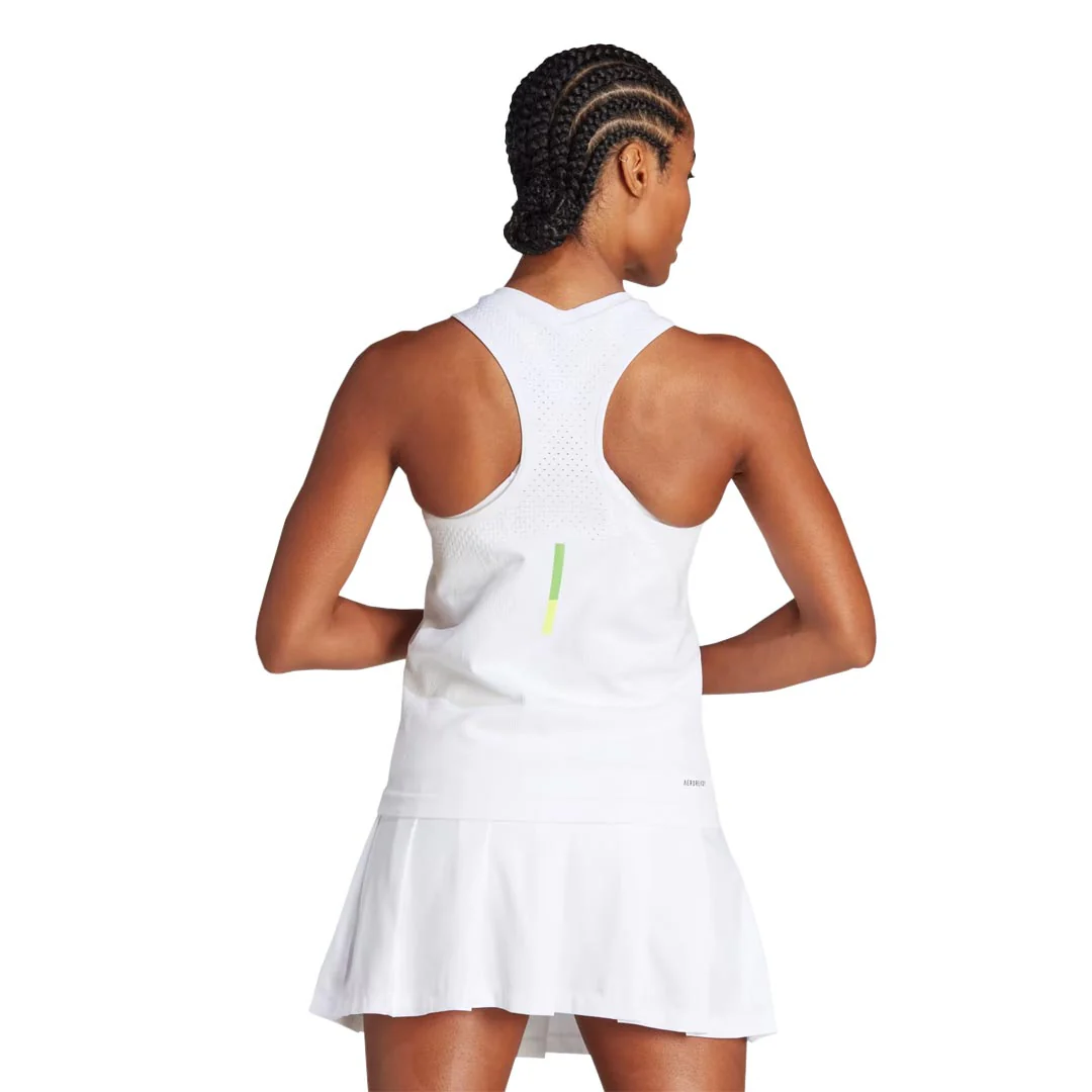 adidas - Women's Aeroready Pro Seamless Sleeveless Tennis Tank Top (IA7030) - Image 3