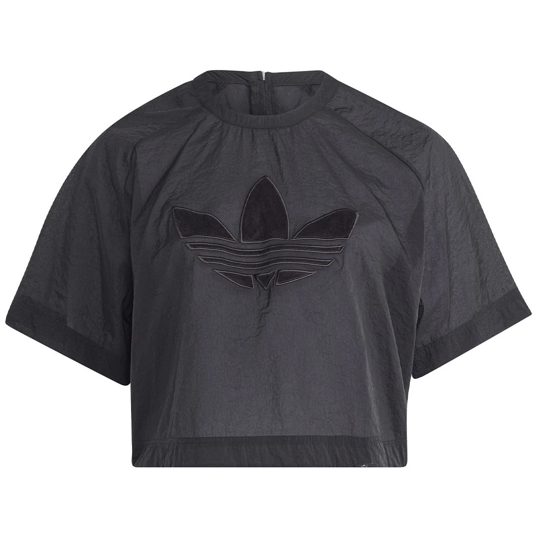 adidas - Women's Always Original Cropped T-Shirt (Plus Size) (IC7229)