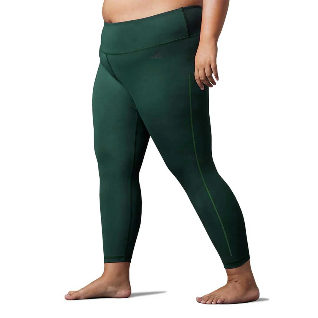adidas - Women's Balance Yoga 7/8 Leggings (Plus Size) (HZ9080) - Image 2