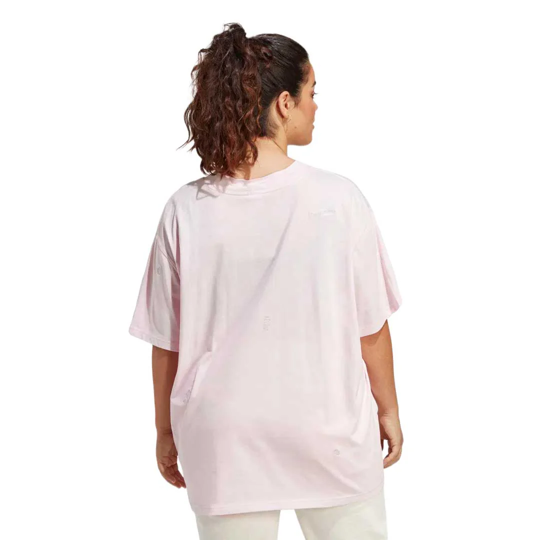 adidas - Women's Bluv Boyfriend T-Shirt (Plus Size) (IC8690) - Image 3