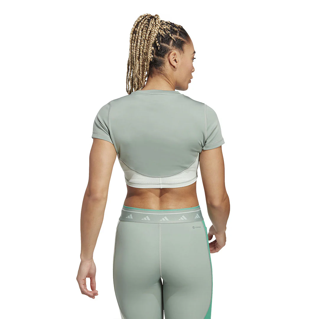 adidas - Women's Colourblock Training T-Shirt (IN5062) - Image 3