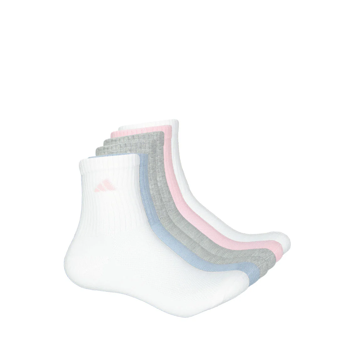 adidas - Women's Cushioned 6 Pack Crew Socks (IQ9654)