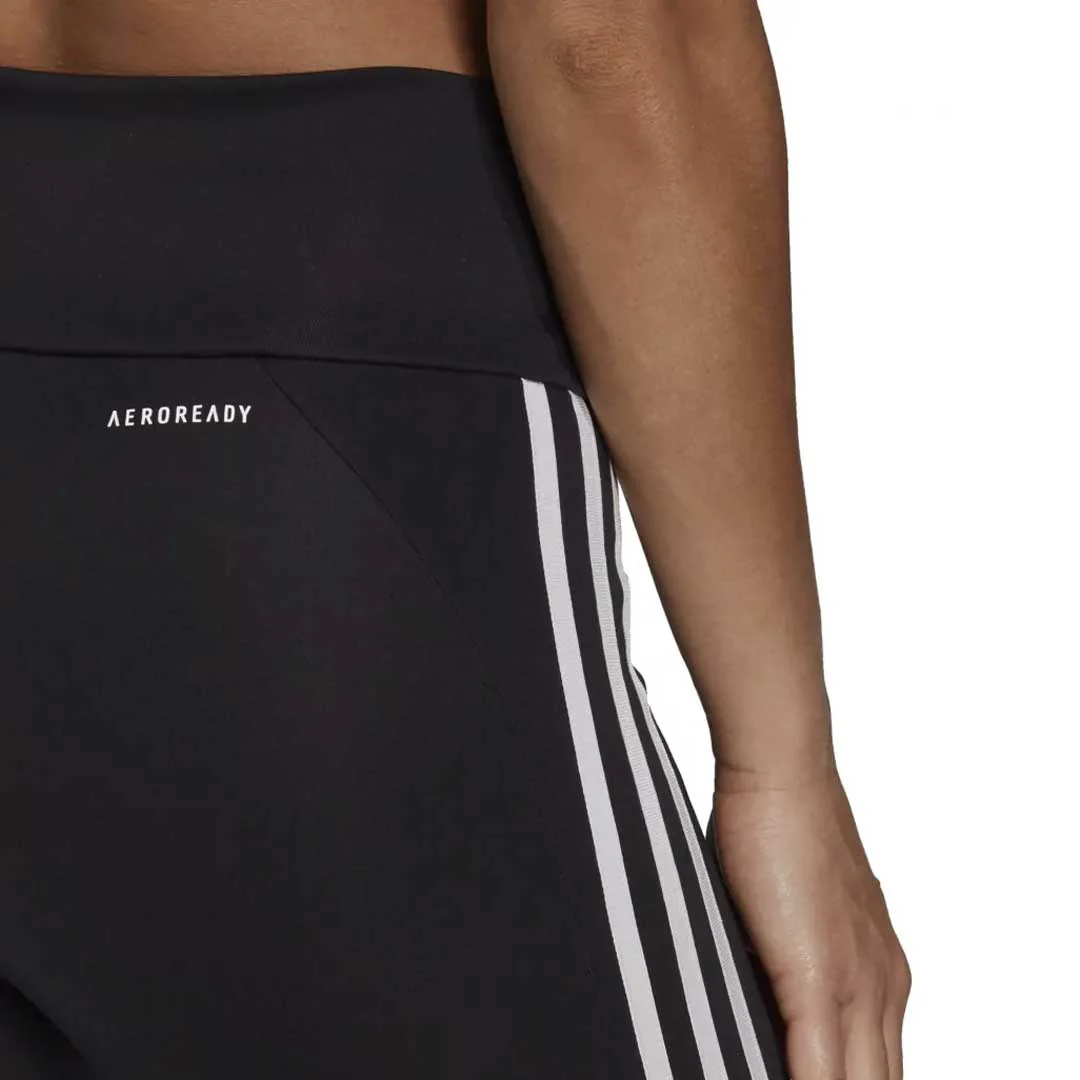 adidas - Women's Designed to Move High-Rise 3-Stripes 7/8 Sport Leggings (GL4040) - Image 5