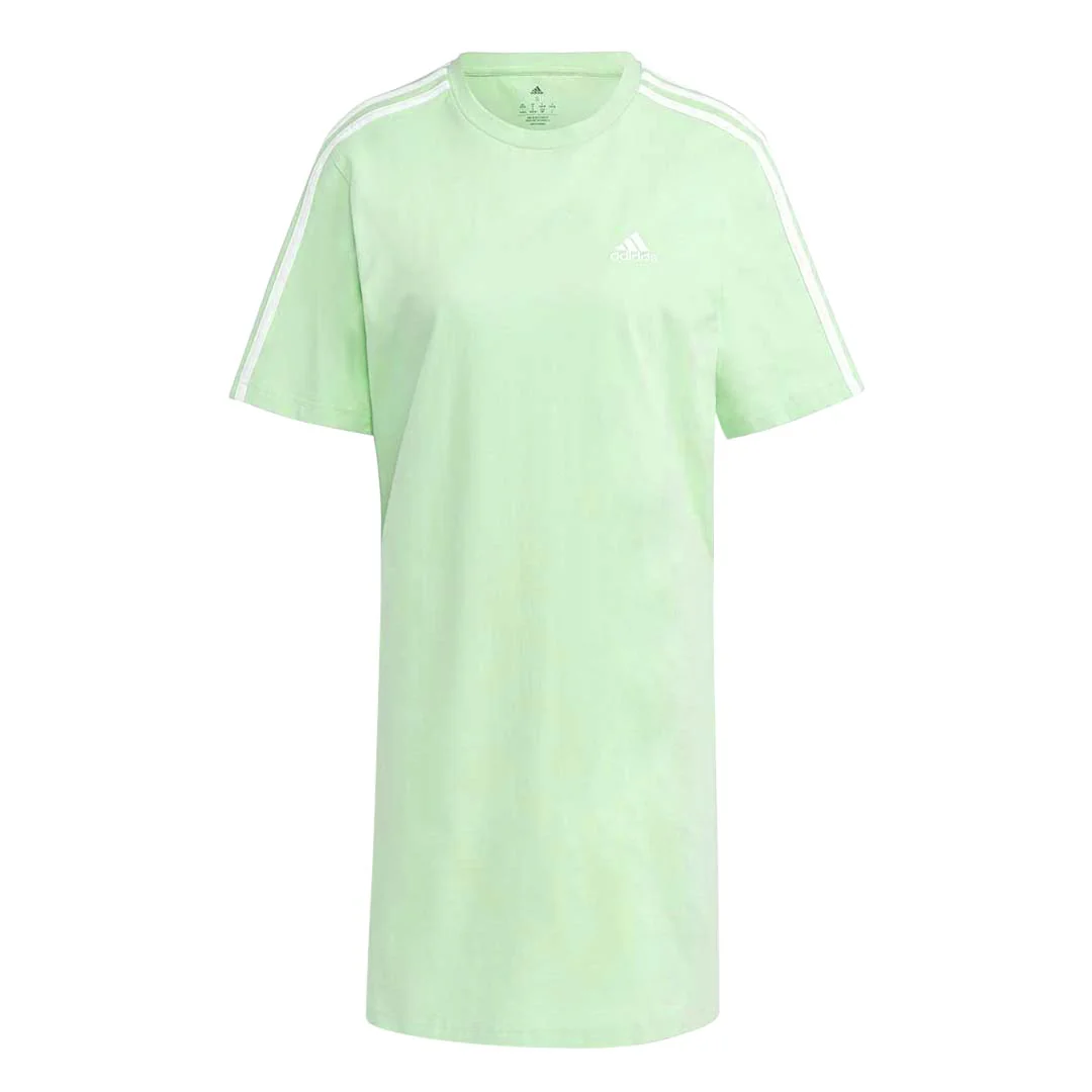 adidas - Women's Essentials 3-Stripes Boyfriend T-Shirt Dress (IR6057)