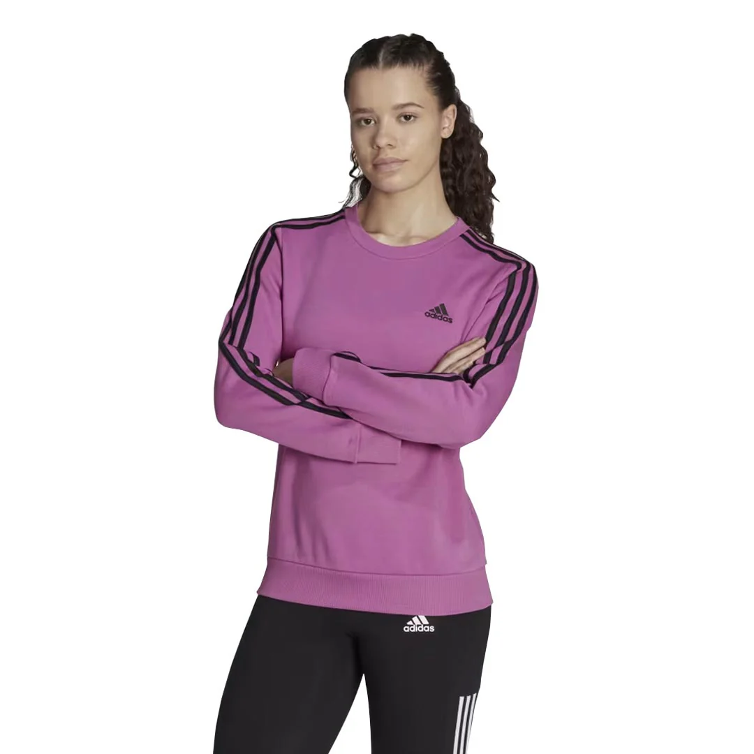 adidas - Women's Essentials 3-Stripes Crewneck Sweatshirt (HM1935) - Image 3