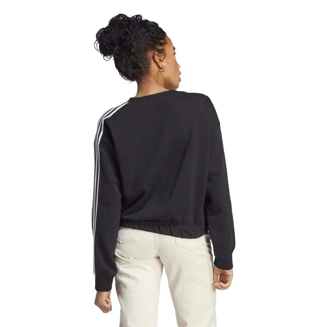 adidas - Women's Essentials 3-Stripes Crop Sweatshirt (HR4926) - Image 3