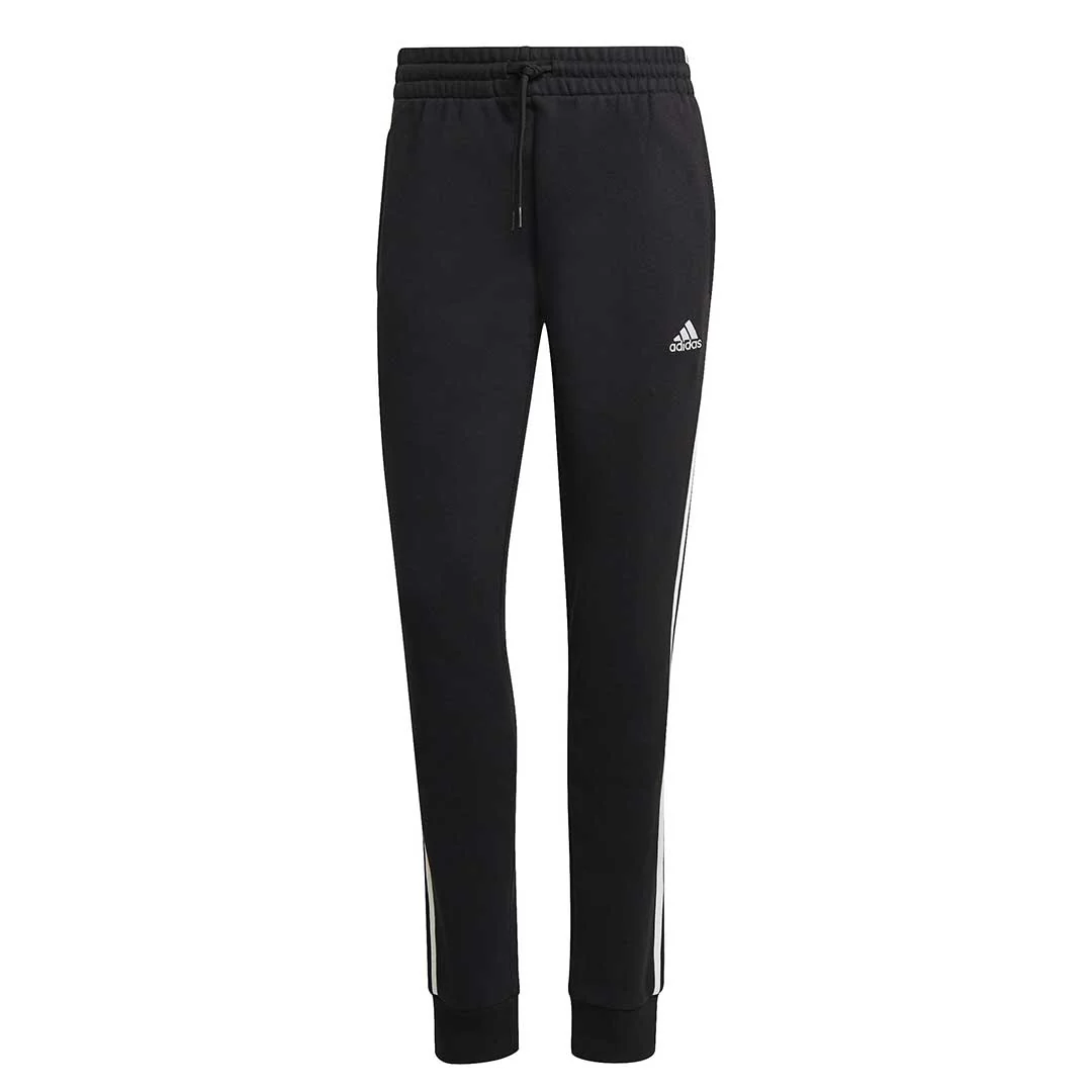 adidas - Women's Essentials 3 Stripes French Terry Cuffed Pants (IC8770)