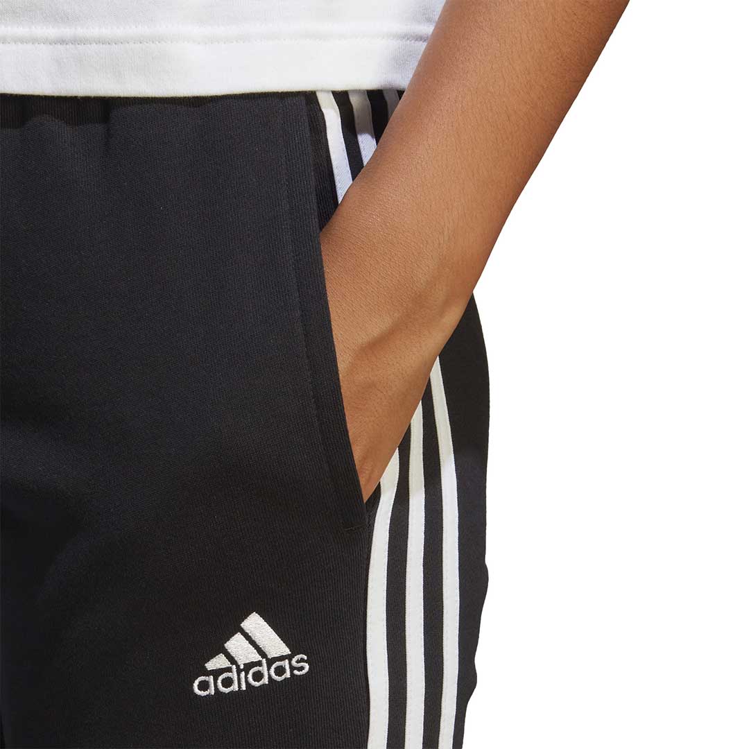 adidas - Women's Essentials 3 Stripes French Terry Cuffed Pants (IC8770) - Image 6
