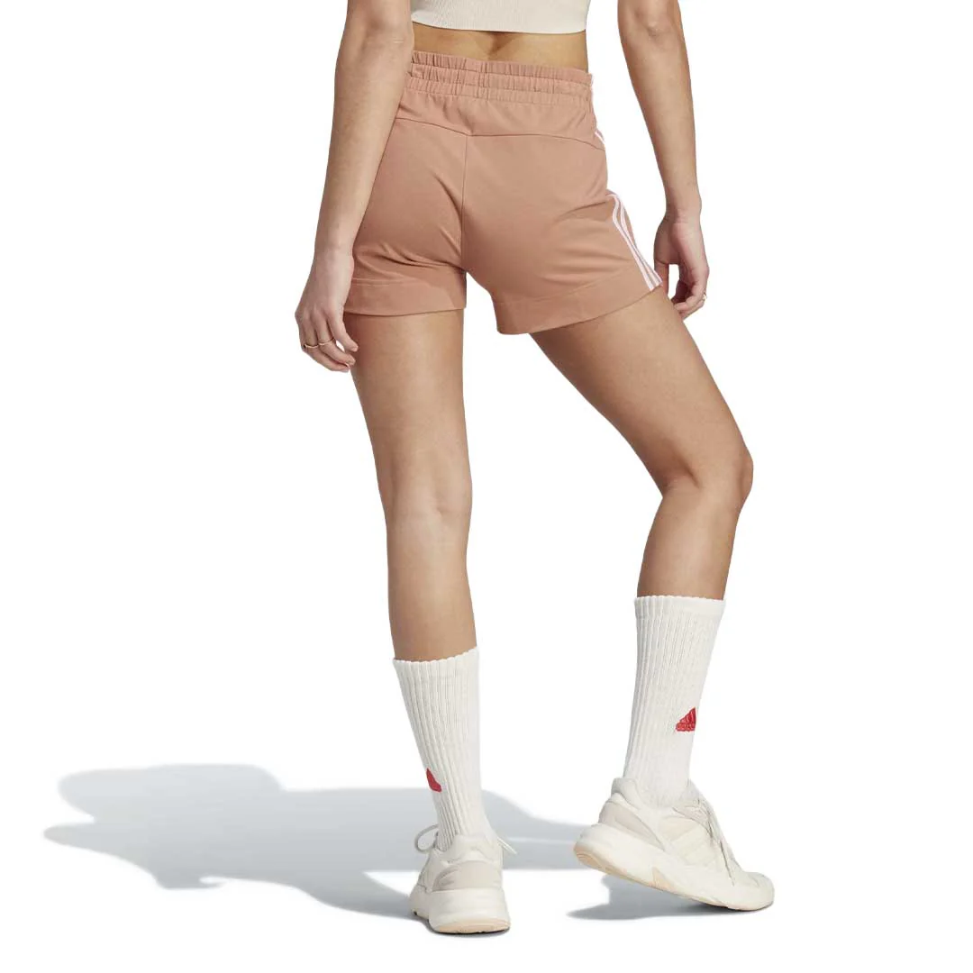 adidas - Women's Essentials Slim 3-Stripes Shorts (IM2798) - Image 3