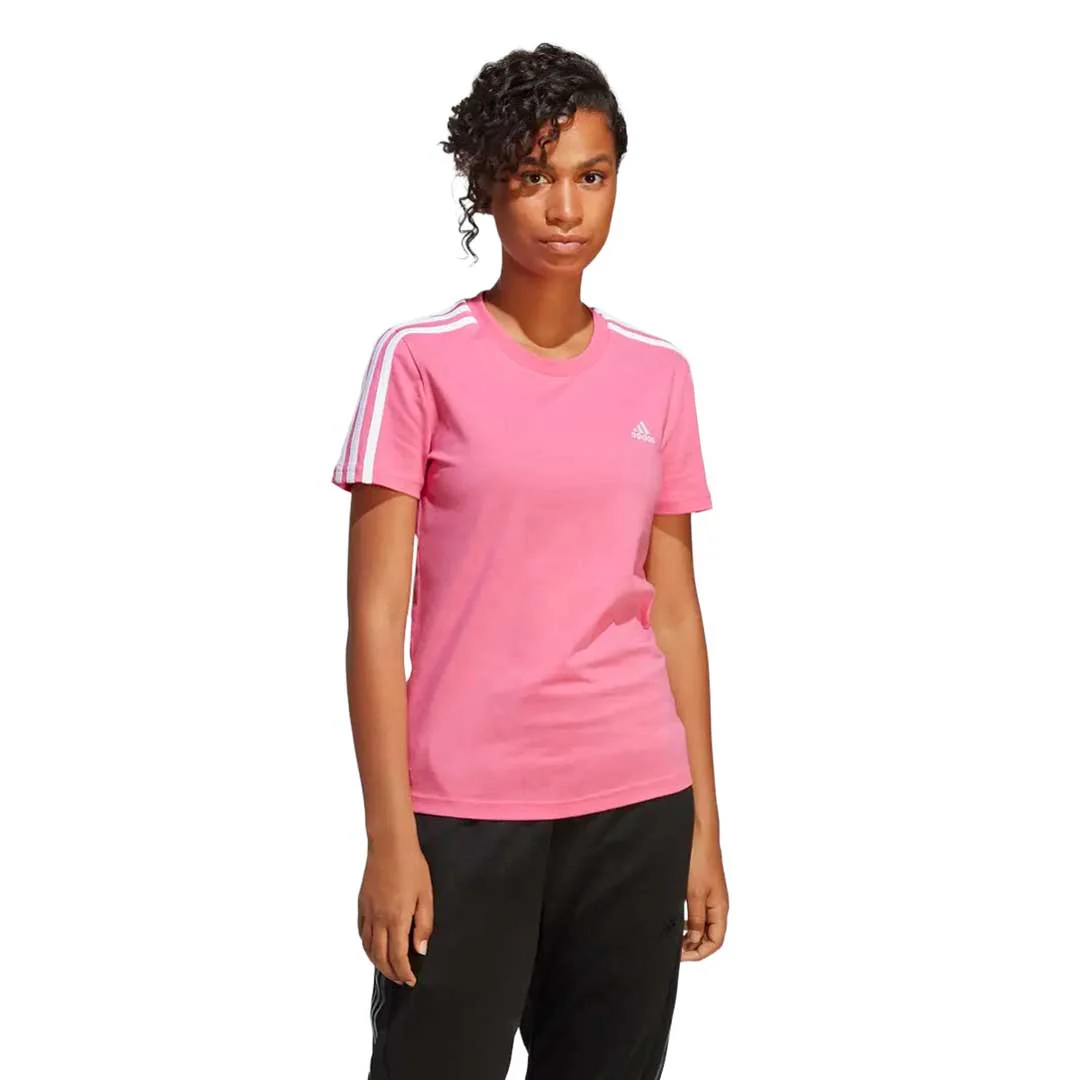 adidas - Women's Essentials Slim 3-Stripes T-Shirt (IB9453) - Image 2