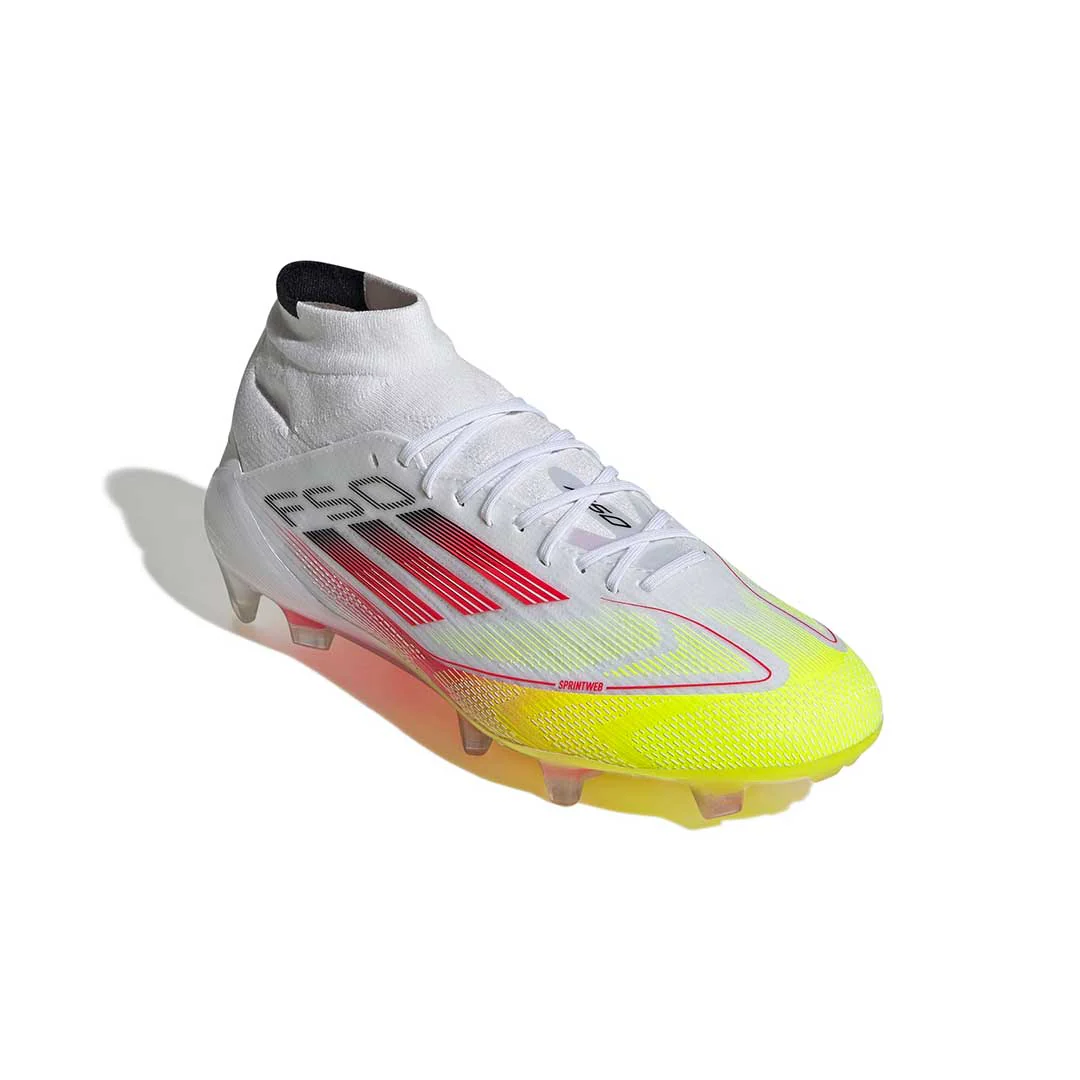 adidas - Women's F50 Elite Mid Firm Ground Soccer Cleats (IE1457) - Image 3