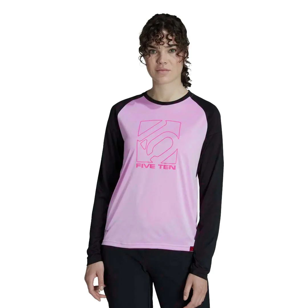 adidas - Women's Five Ten Long Sleeve Jersey BCA T-Shirt (HH7063) - Image 2