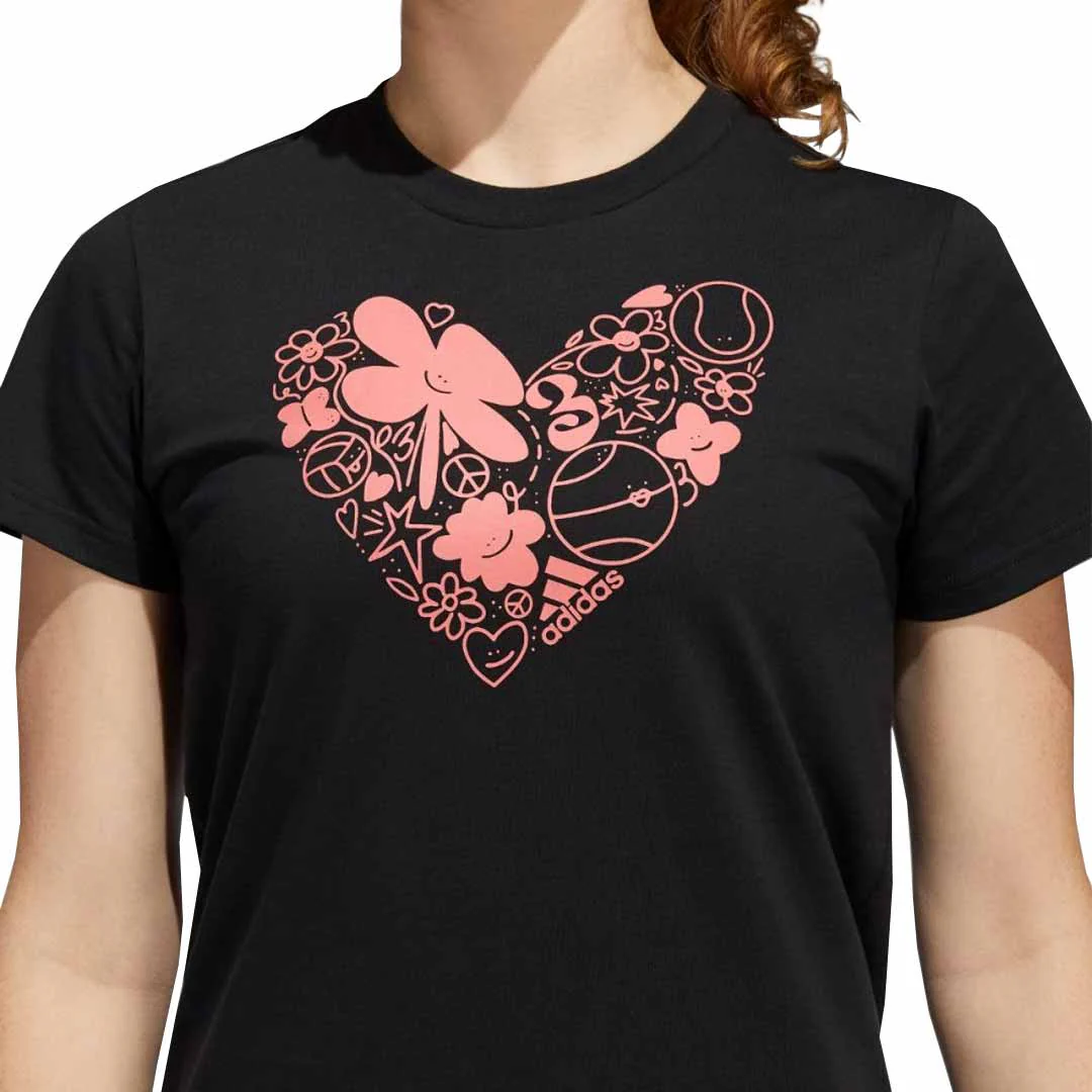 adidas - Women's Fun Graphic T-Shirt (HE4913) - Image 5