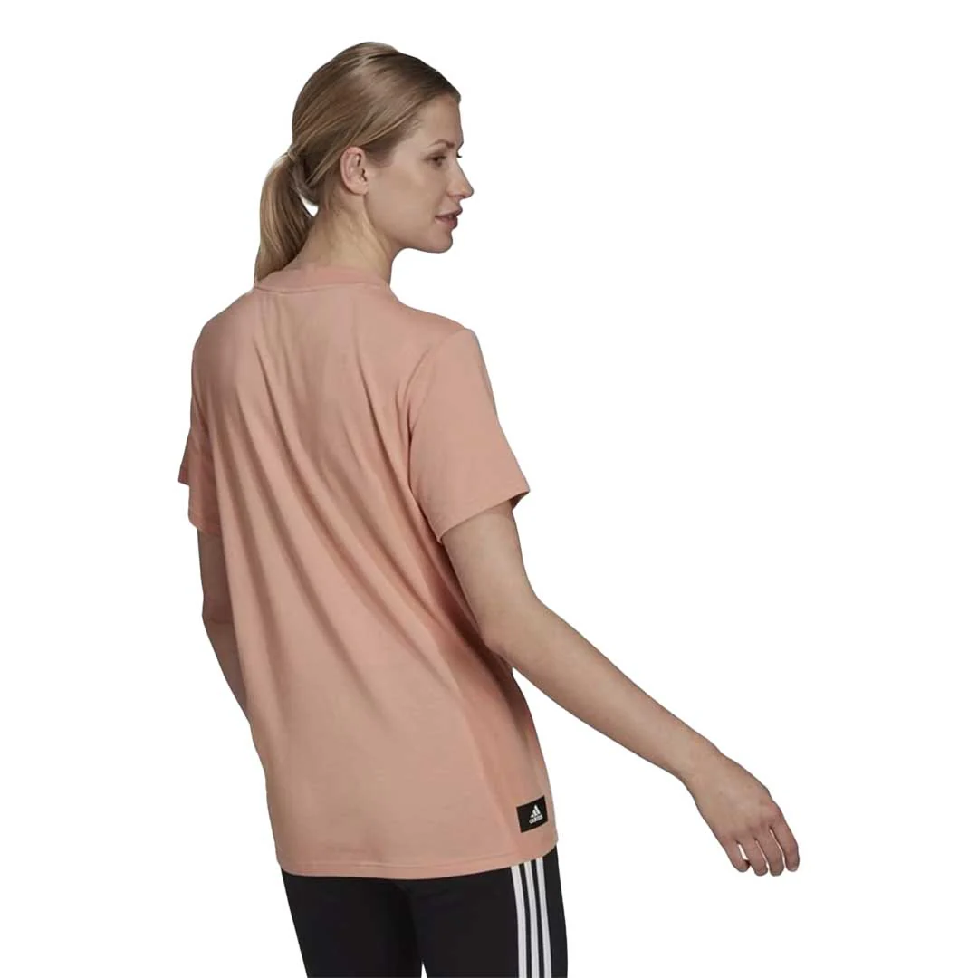adidas - Women's Future Icons Logo Short Sleeve T-Shirt (H24101) - Image 3