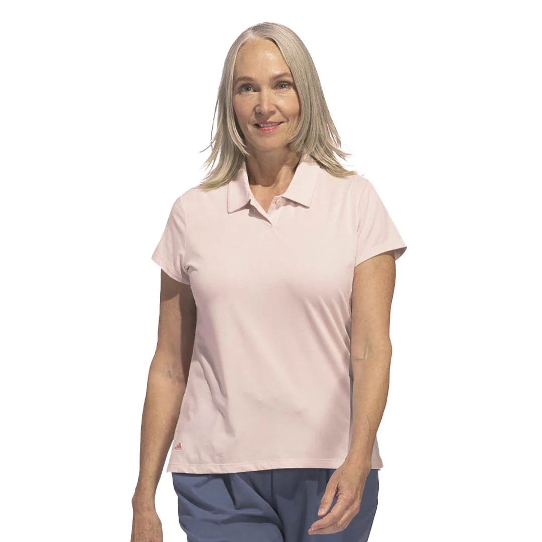 adidas - Women's Go-To Heathered Polo (IP4187) - Image 2