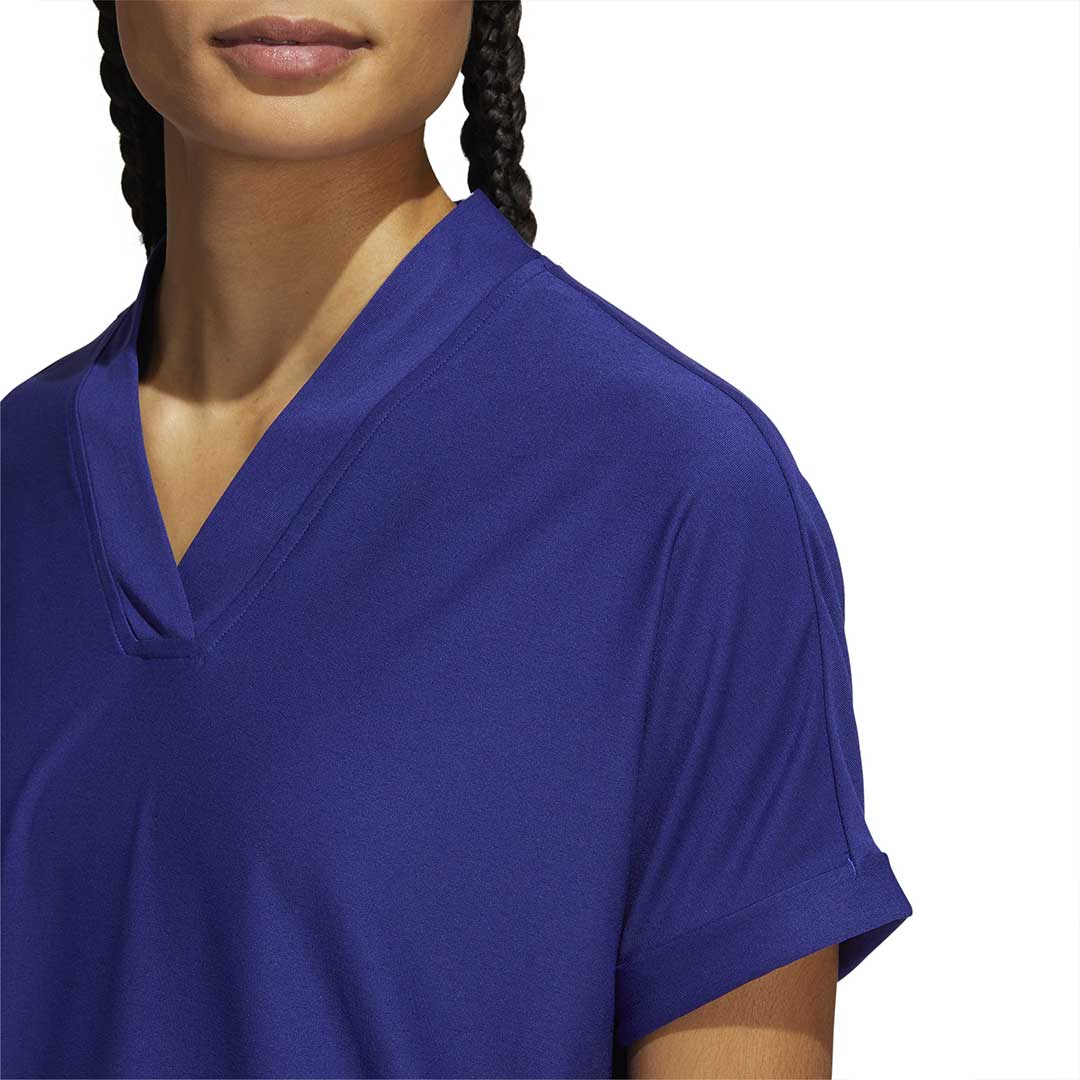 adidas - Women's Go-To Short Sleeve Polo (HA6043) - Image 5