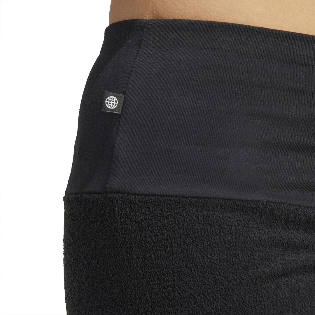 adidas - Women's High-Waist Towel Bike Shorts (IC8529) - Image 5