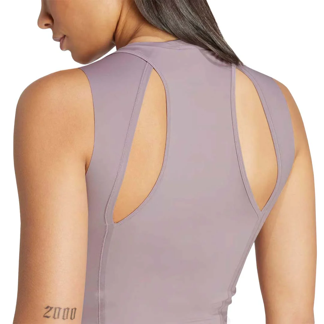 adidas - Women's HIIT Crop HEAT.RDY Tank Top (IT7430) - Image 4