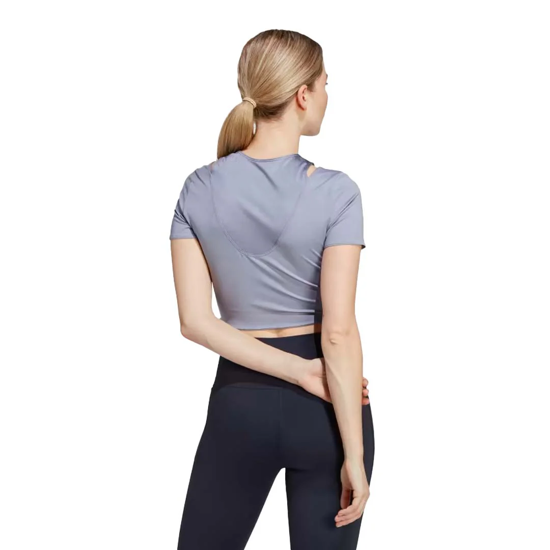 adidas - Women's HIIT Crop Training T-Shirt (IB8599) - Image 3