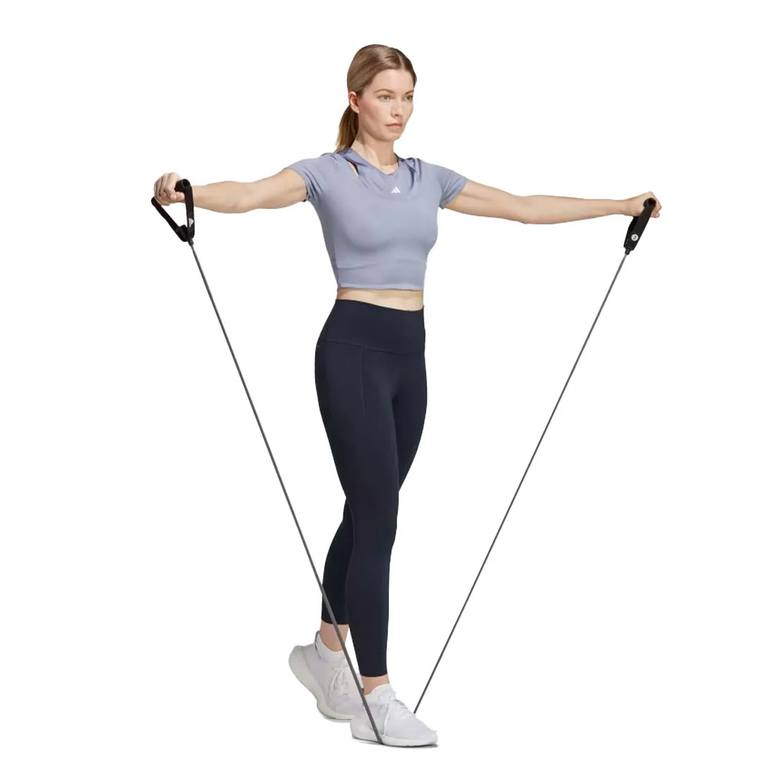 adidas - Women's HIIT Crop Training T-Shirt (IB8599) - Image 4