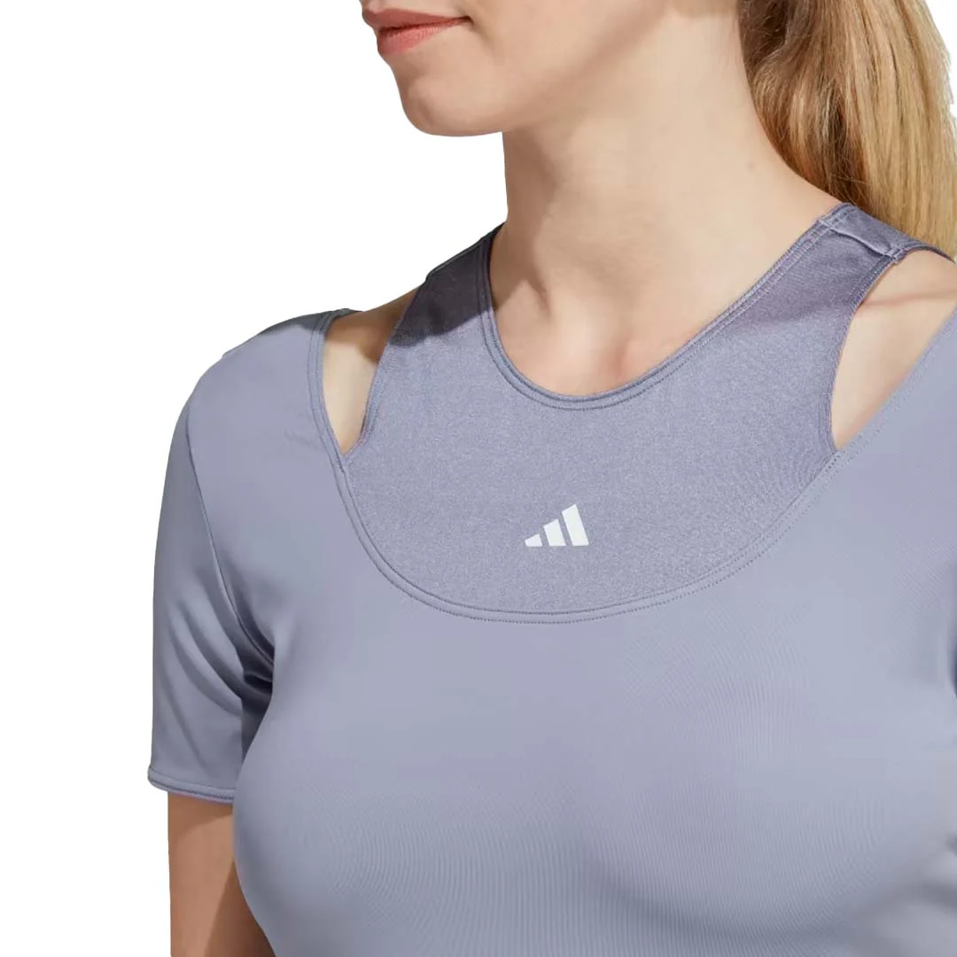 adidas - Women's HIIT Crop Training T-Shirt (IB8599) - Image 5