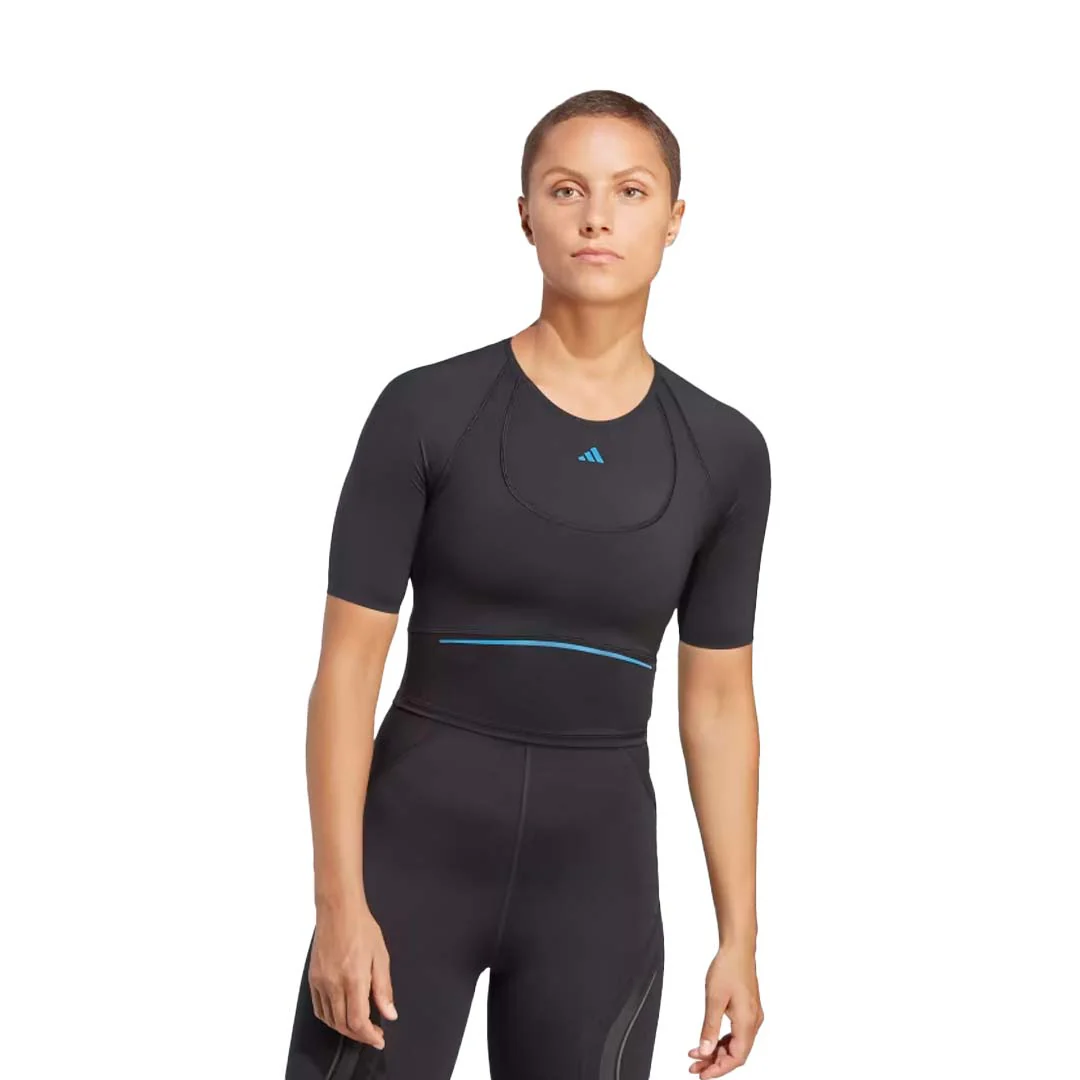 adidas - Women's HIIT Heat.Rdy Training Crop T-Shirt (HN5556) - Image 2
