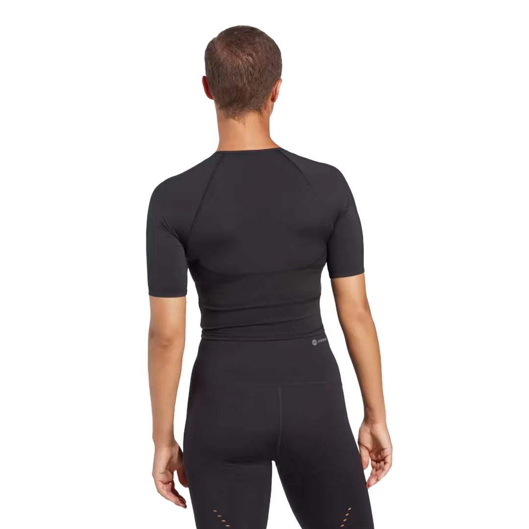 adidas - Women's HIIT Heat.Rdy Training Crop T-Shirt (HN5556) - Image 3