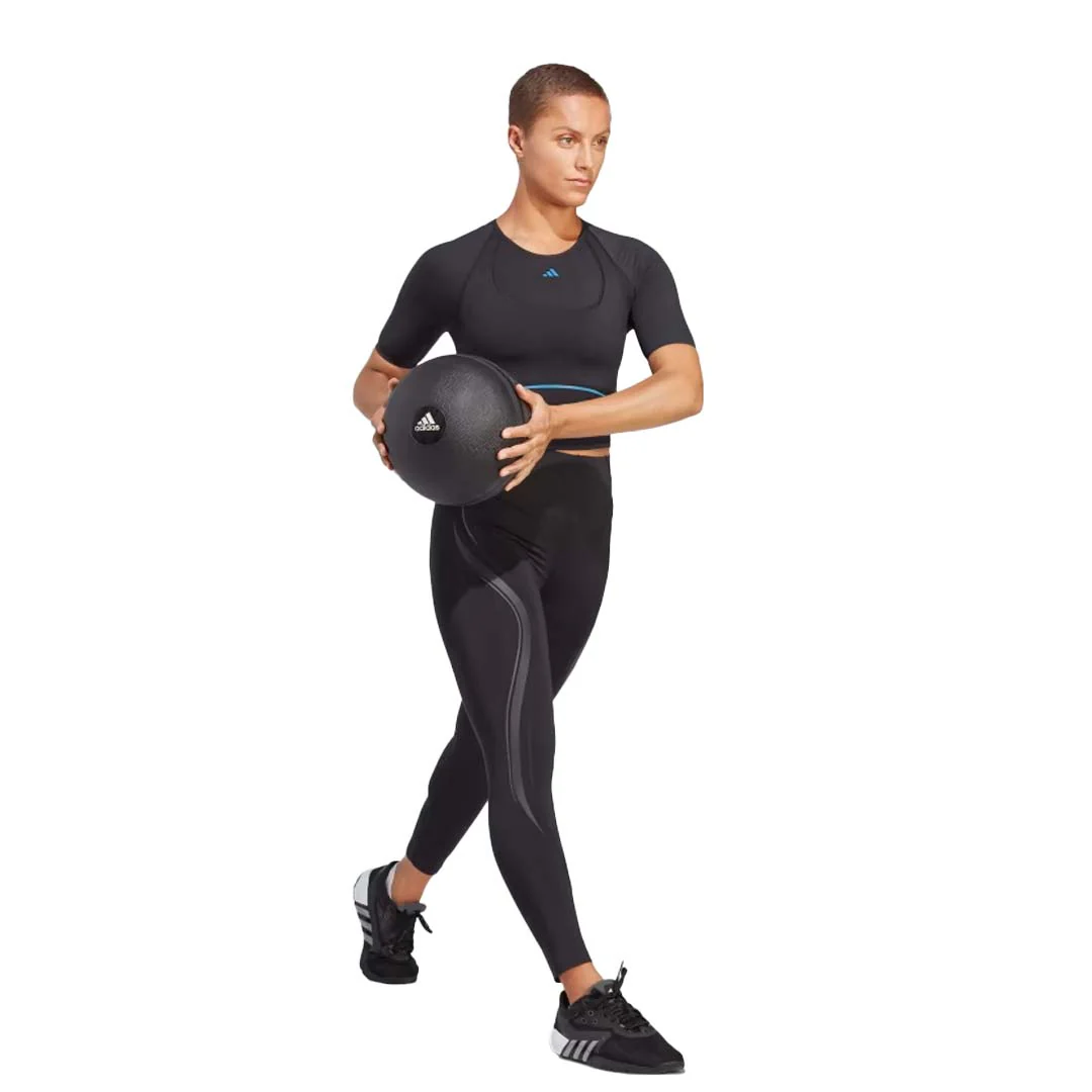 adidas - Women's HIIT Heat.Rdy Training Crop T-Shirt (HN5556) - Image 4