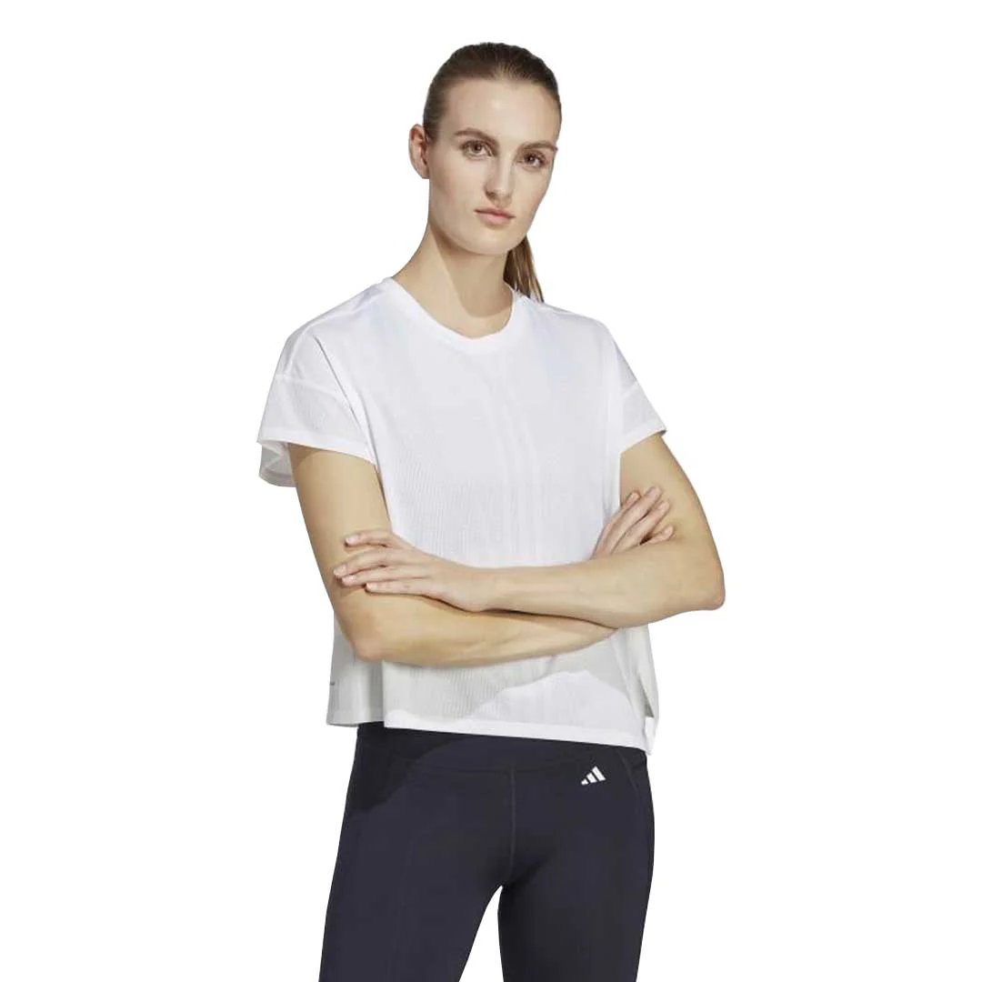 adidas - Women's HIIT Quickburn Training T-Shirt (HY5408) - Image 2