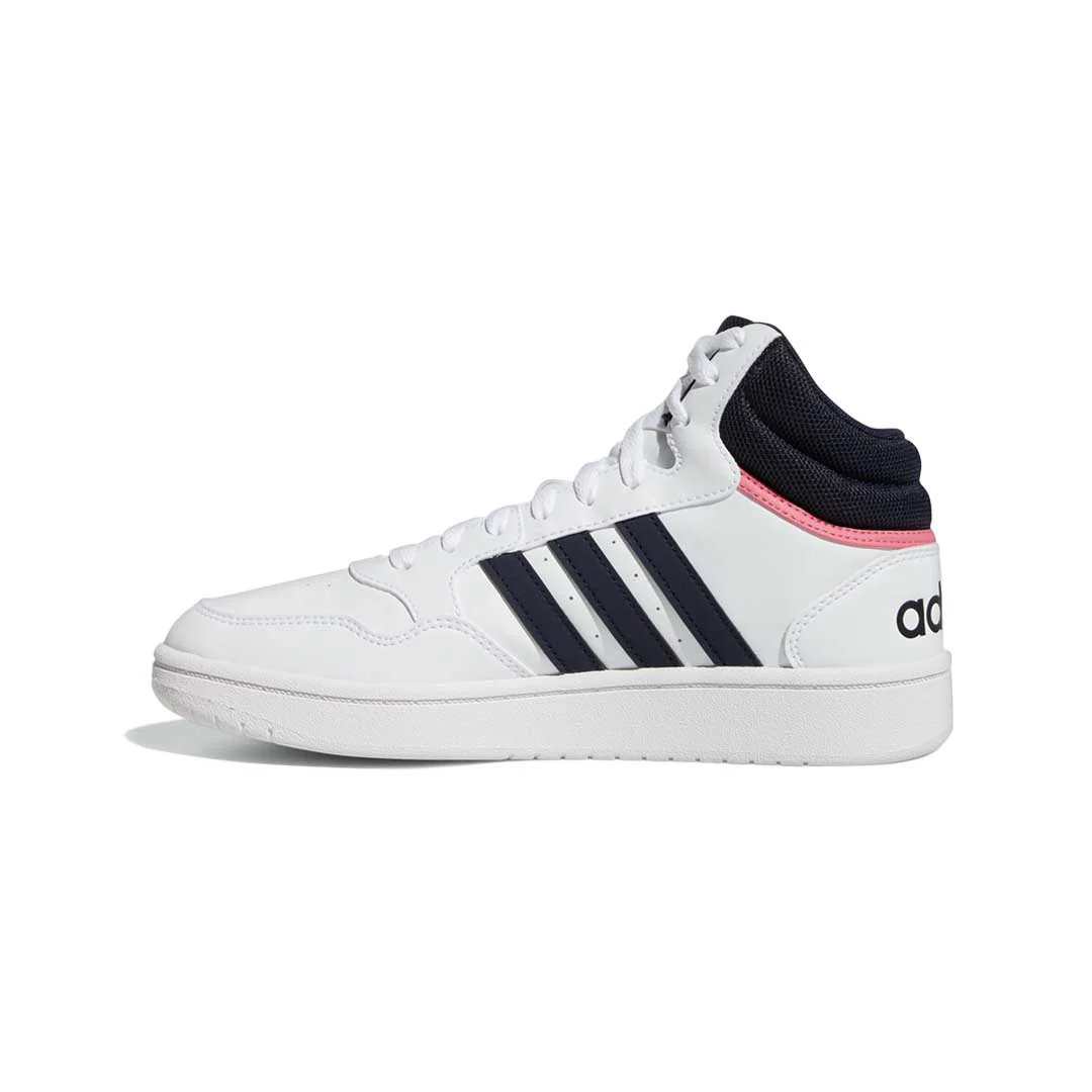 adidas - Women's Hoops 3.0 Mid Shoes (GW5455) - Image 2
