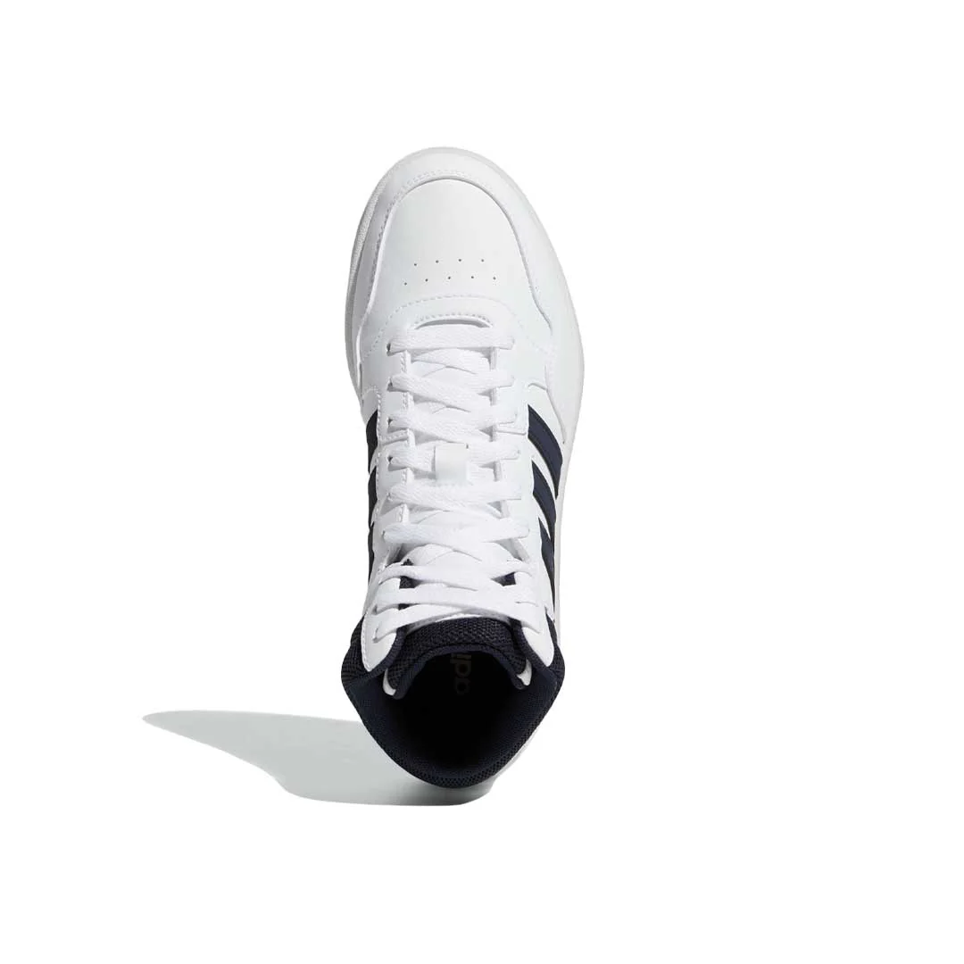 adidas - Women's Hoops 3.0 Mid Shoes (GW5455) - Image 3