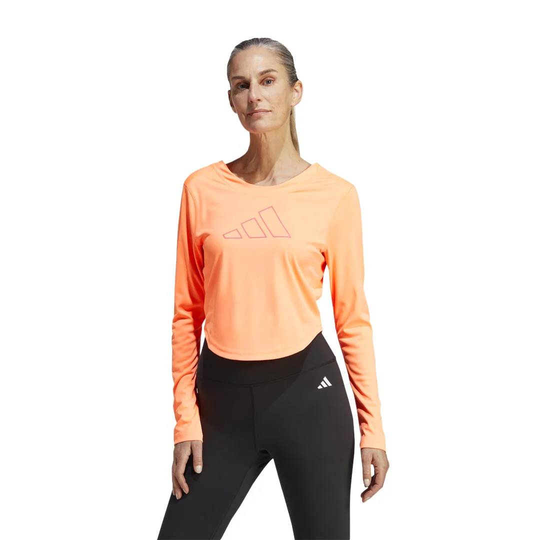 adidas - Women's Hyperbright Training Long Sleeve T-Shirt (IL6617) - Image 2