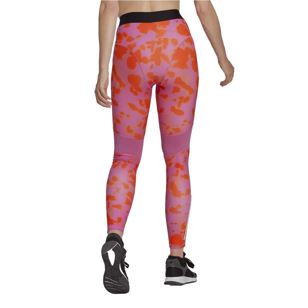 adidas - Women's Hyperglam Printed 7/8 Tights (HK9998) - Image 2