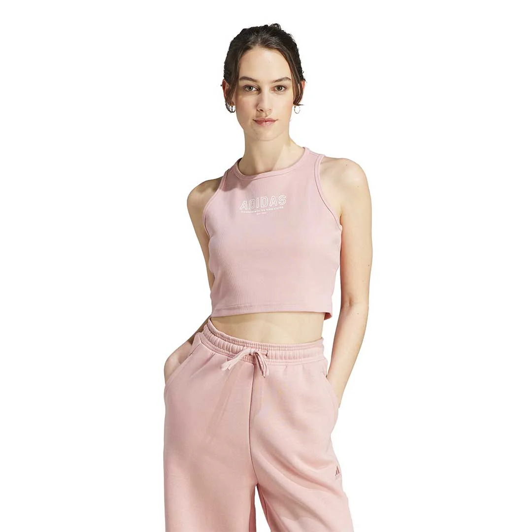 adidas - Women's Last Days of Summer Crop Top (IR8375) - Image 2