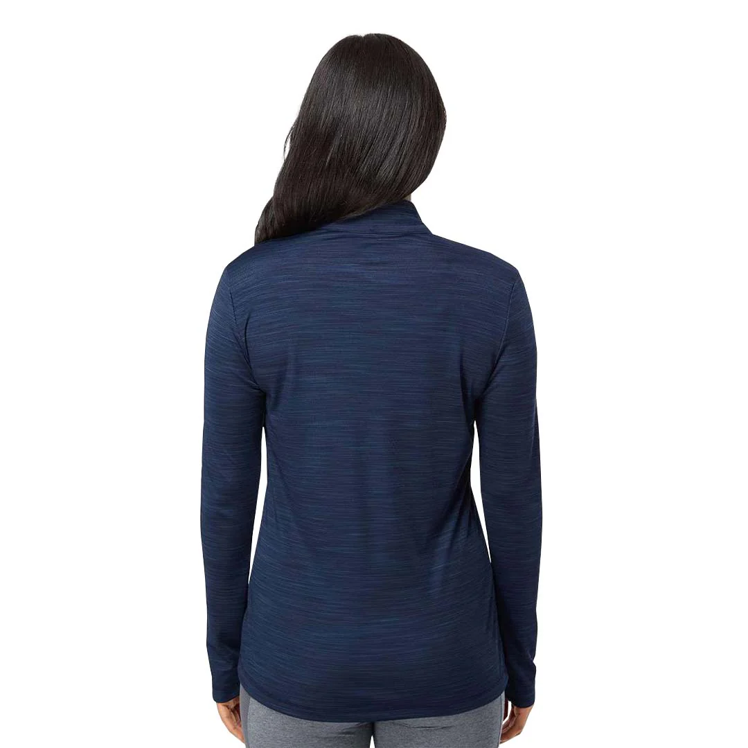 adidas - Women's Lightweight Melange 1/4 Zip Pullover (FK3706) - Image 3