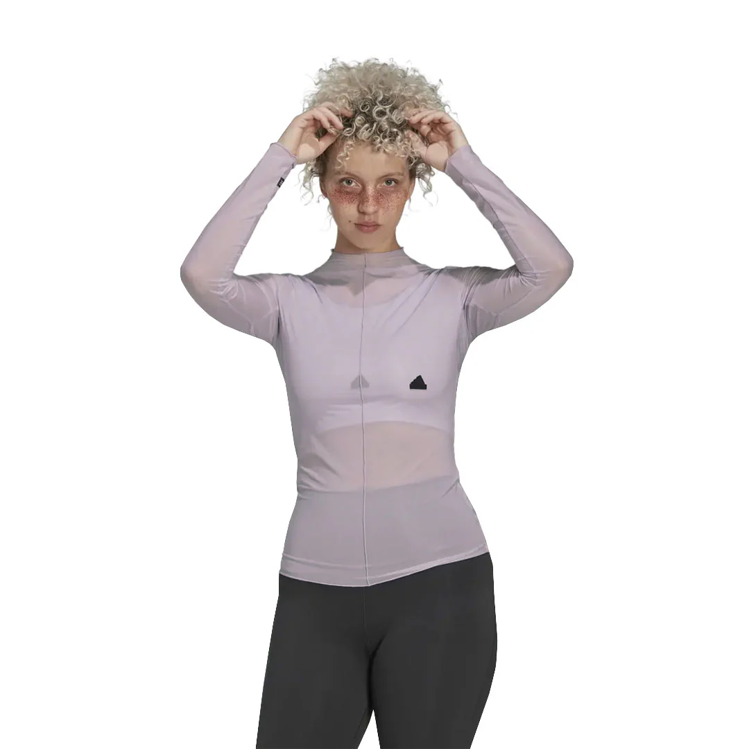 adidas - Women's Long Sleeve T-Shirt (HG4355) - Image 2