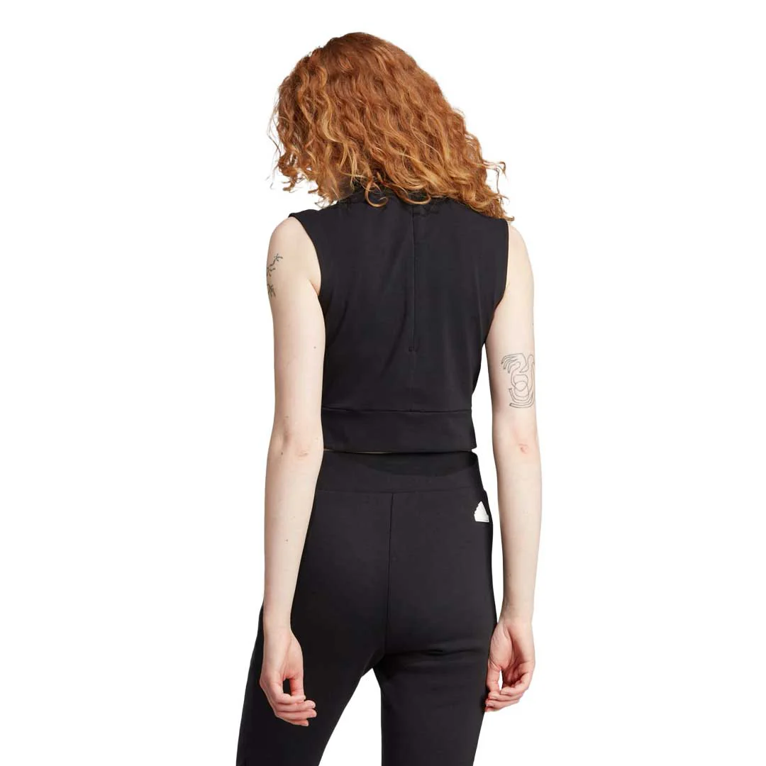 adidas - Women's Mission Victory Sleeveless Cropped Top (HN5739) - Image 3
