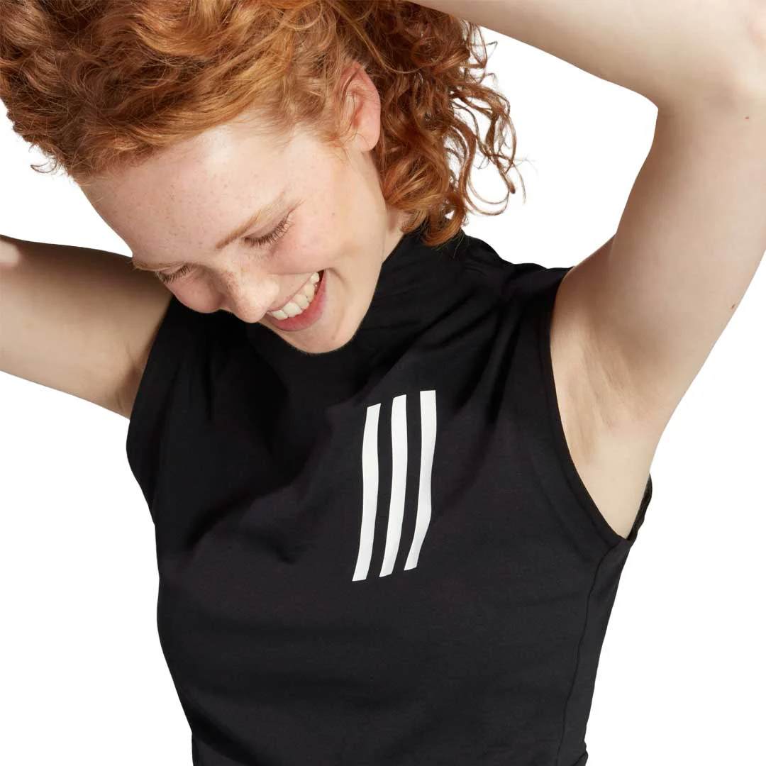adidas - Women's Mission Victory Sleeveless Cropped Top (HN5739) - Image 4