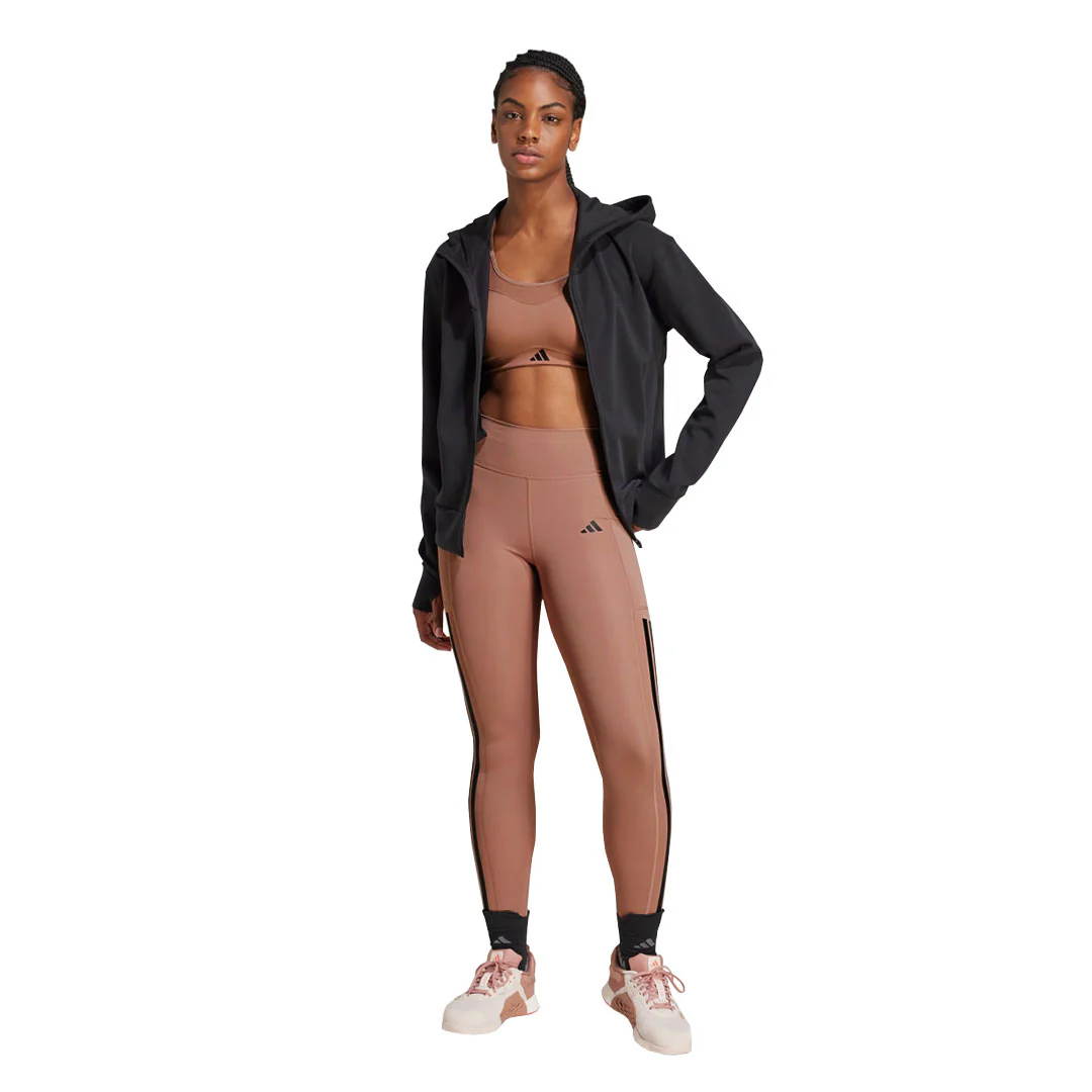 adidas - Women's Optime 3-Stripes Leggings (JI8764) - Image 4