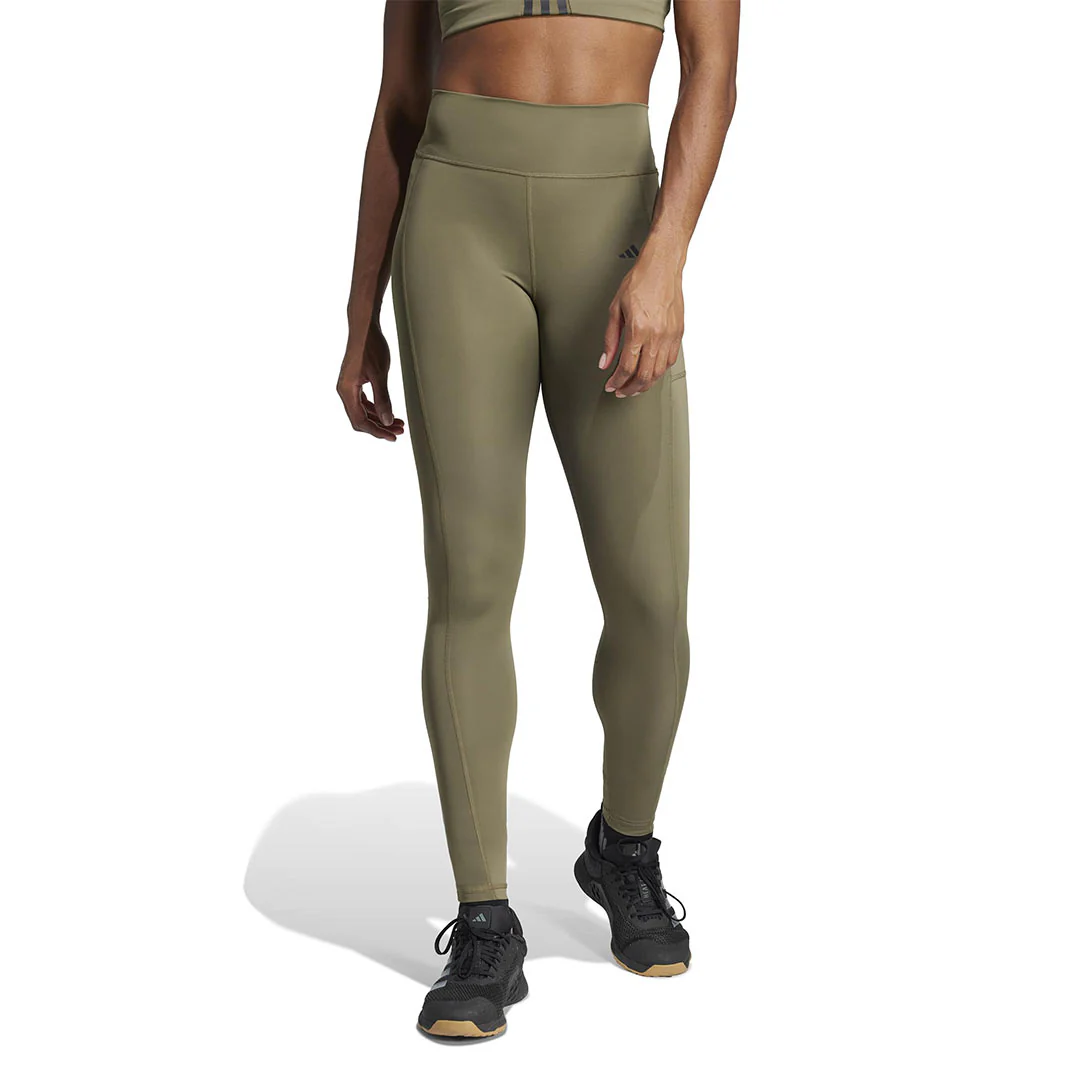 adidas - Women's Optime Full Length Leggings (JI8376) - Image 2