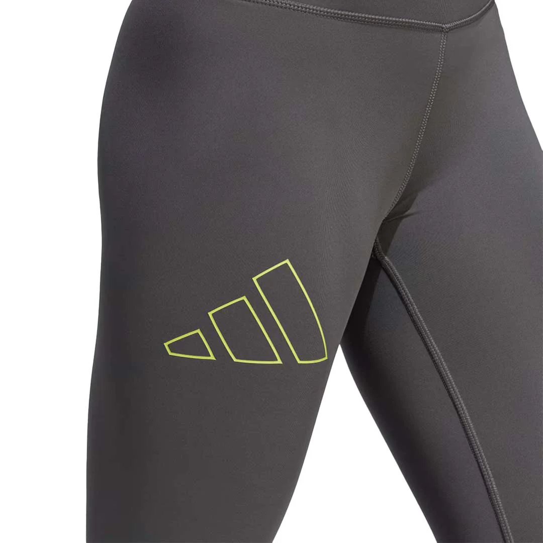 adidas - Women's Optime Hyperbright Training High-Rise 7/8 Tights (IL6623) - Image 4